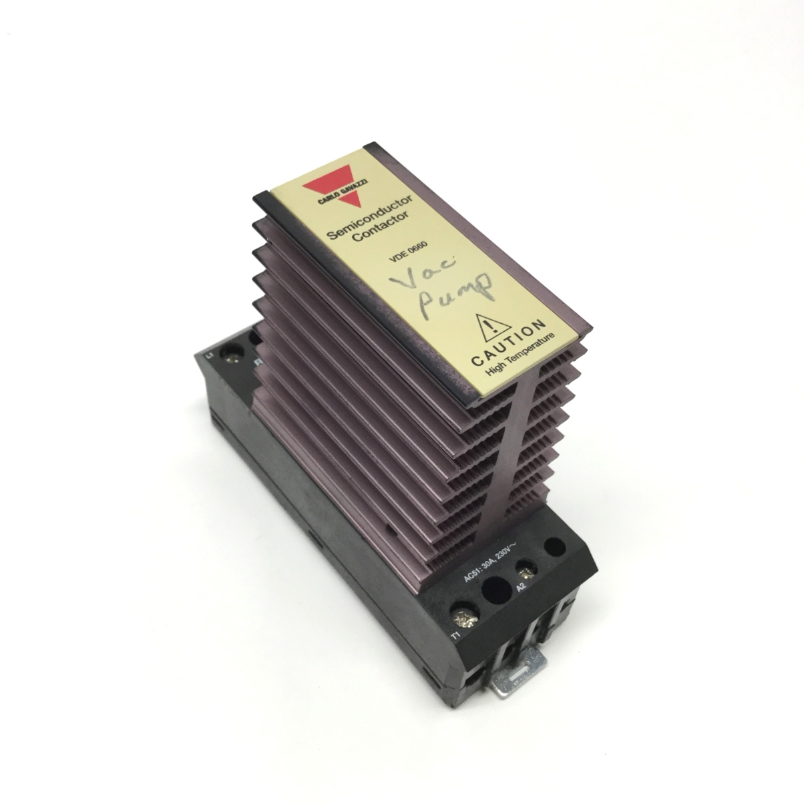 Carlo Gavazzi RN1A23A30 Solid State Relay Contactor, 24-230V Control, 230VAC 30A
