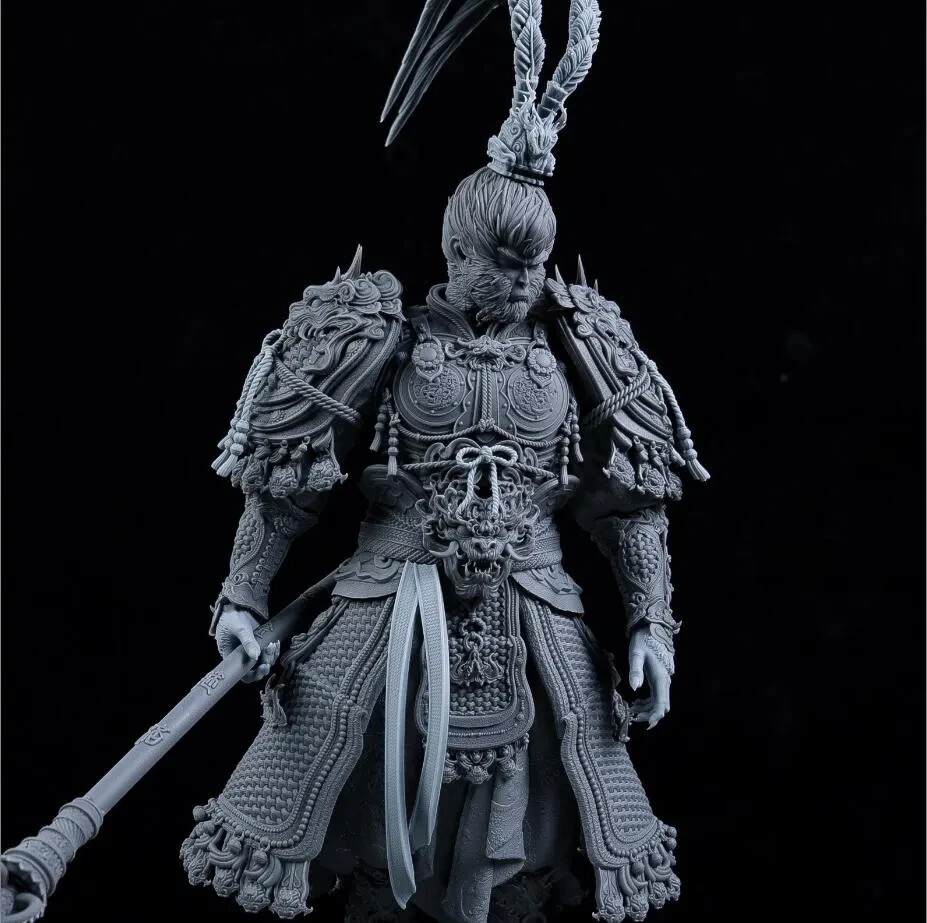 Ultra Detailed Black Myth Wukong Statues 3D Printing Design STL Digital File