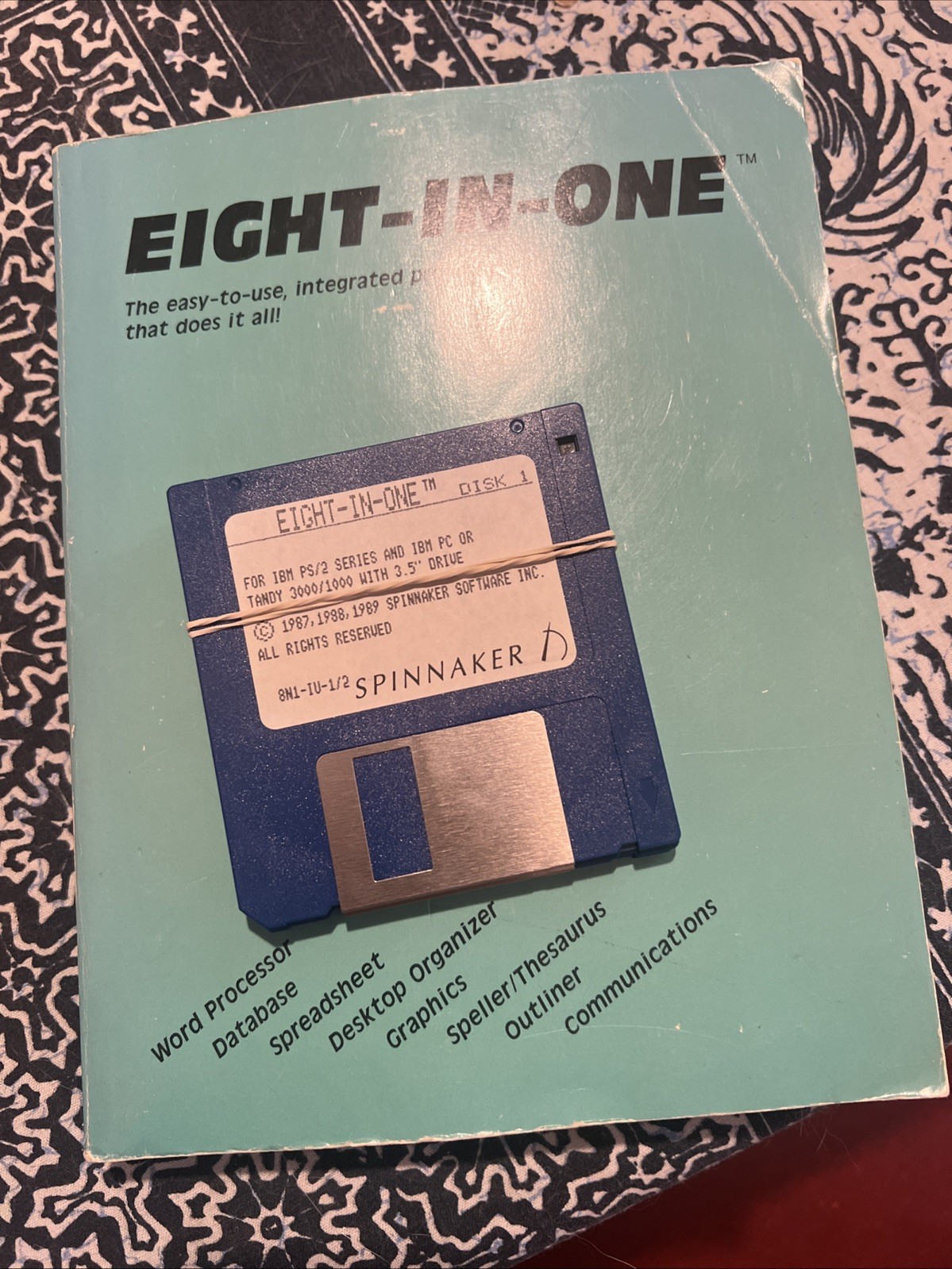 Spinnaker Software Eight in One Software For IBM PS/2 Series
