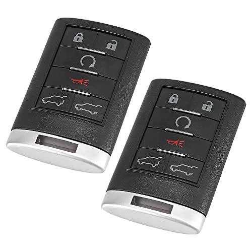 2pcs 315MHz OUC6000066 Replacement Keyless Entry Remote Car Key Fob for