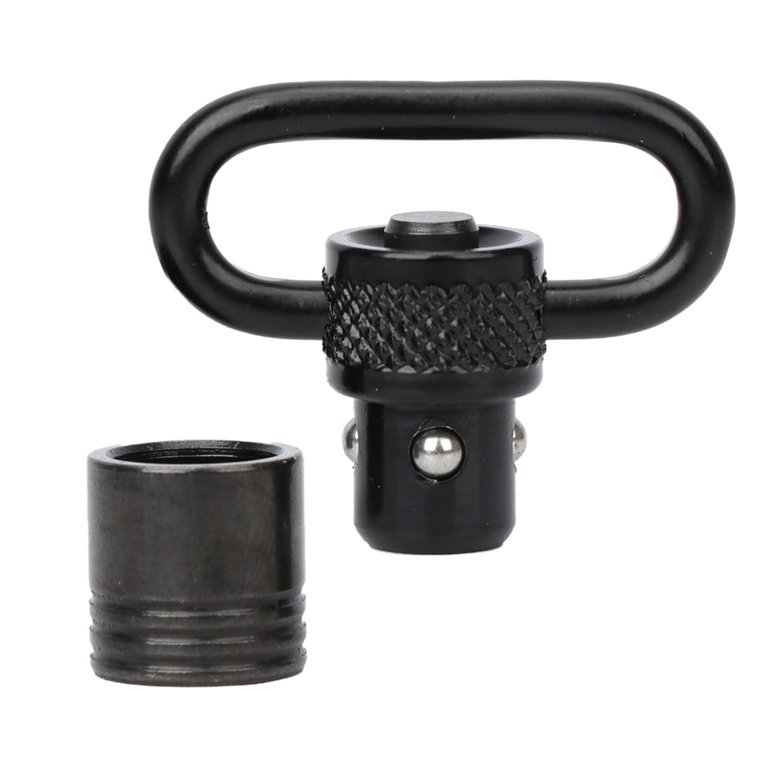 1 Pair Push Button Quick Detach/Release Rifle Sling Swivels Mount Base-Xmas Gift