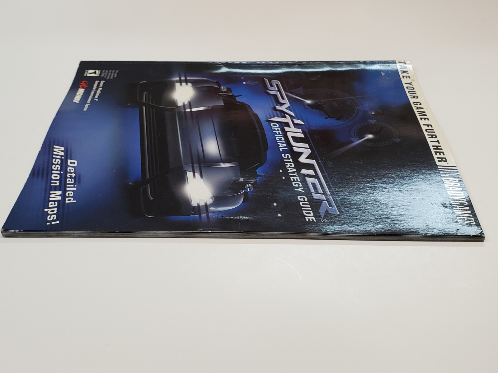 Spy Hunter Brady Games Strategy Guide Book *