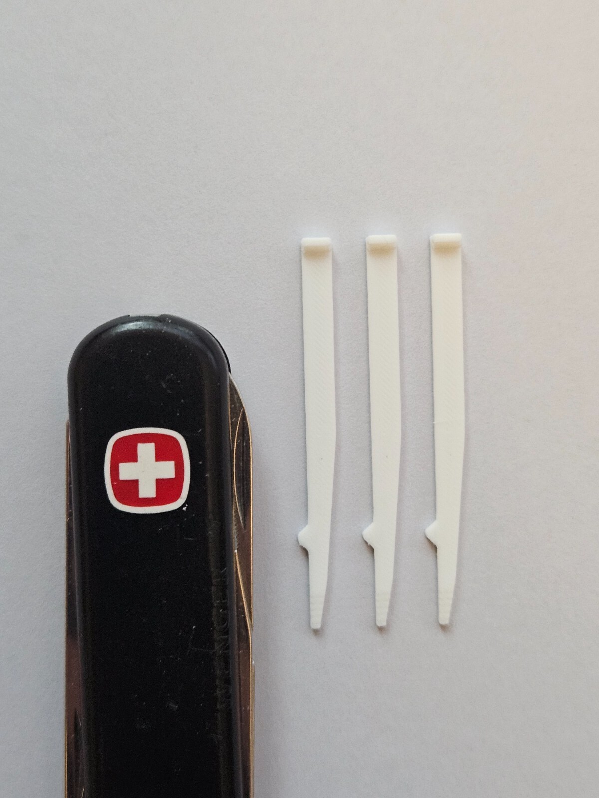 New 3-Pk Toothpick Replacement for Small WENGER Swiss Army Knives 65mm to 85mm