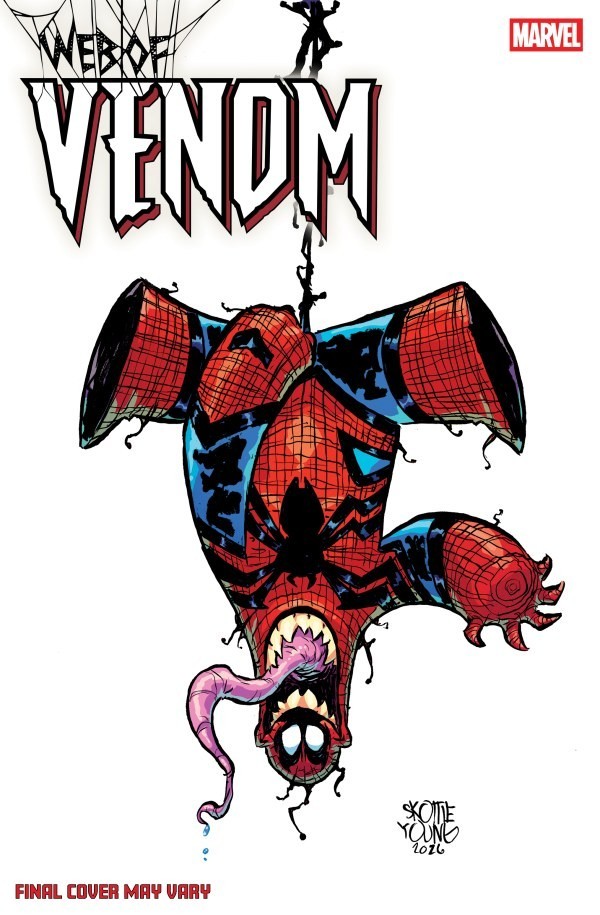 Web Of Venom #1 Skottie Young Variant 4/8/26 Marvel Comics