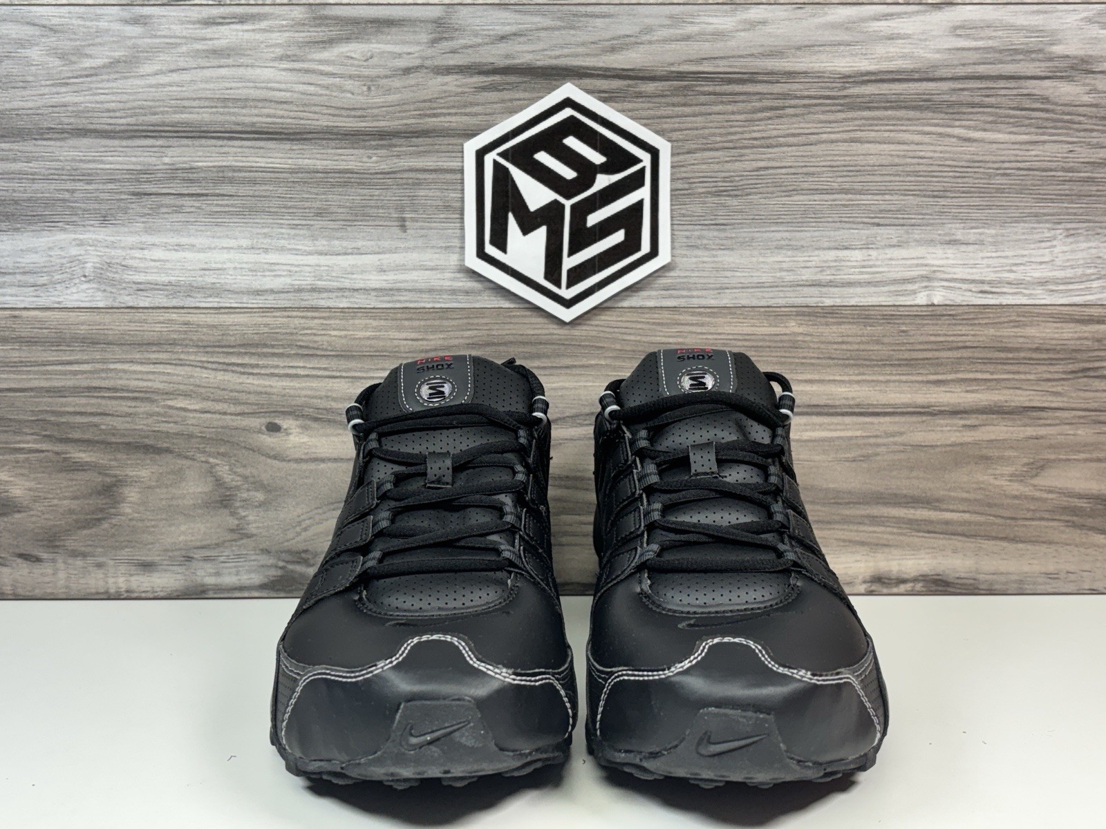 Men's Nike Shox NZ "Black Varsity Red" | Multiple Sizes 378341 017 | No Lid
