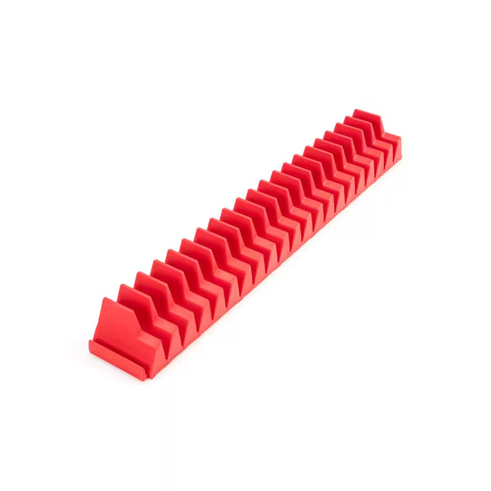 20-Tool Modular Slotted Wrench Organizer Set (Red)