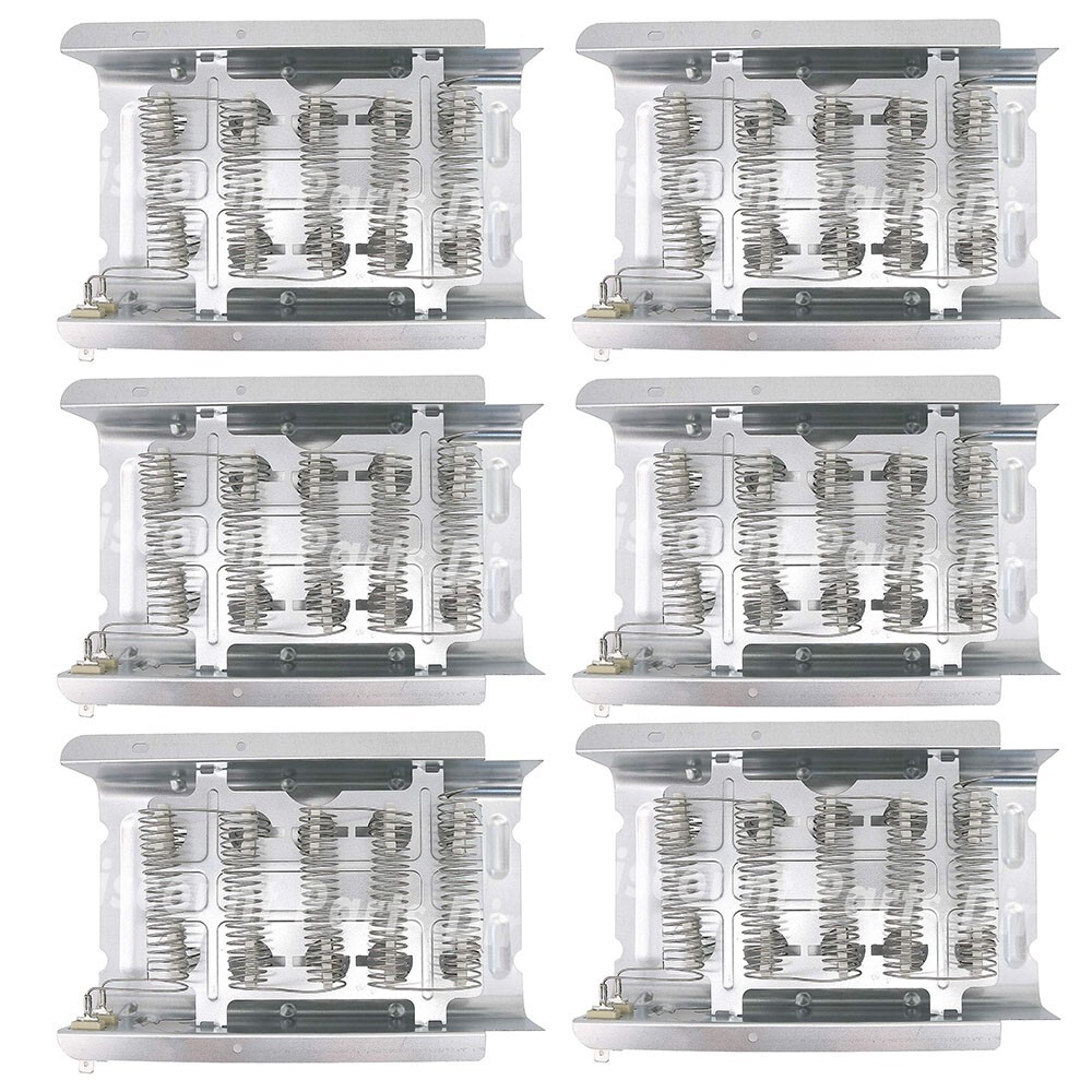 6 Pack 279838 Dryer Heating Element AP3094254 PS334313 Fit Whirlpool Kenmore