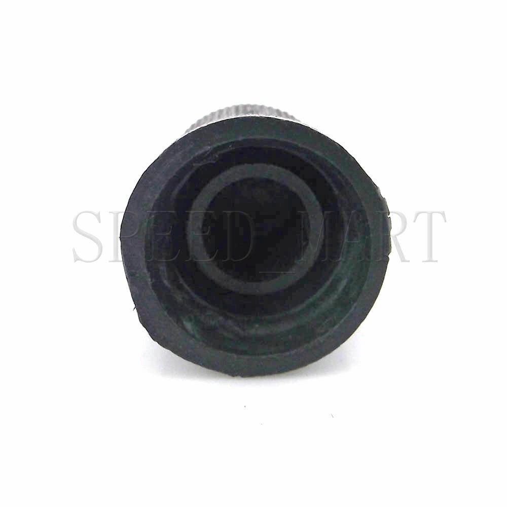 5PCS Black Knob Blue Face Rotary Switch Potentiometer Volume Pointer Hole 6mm