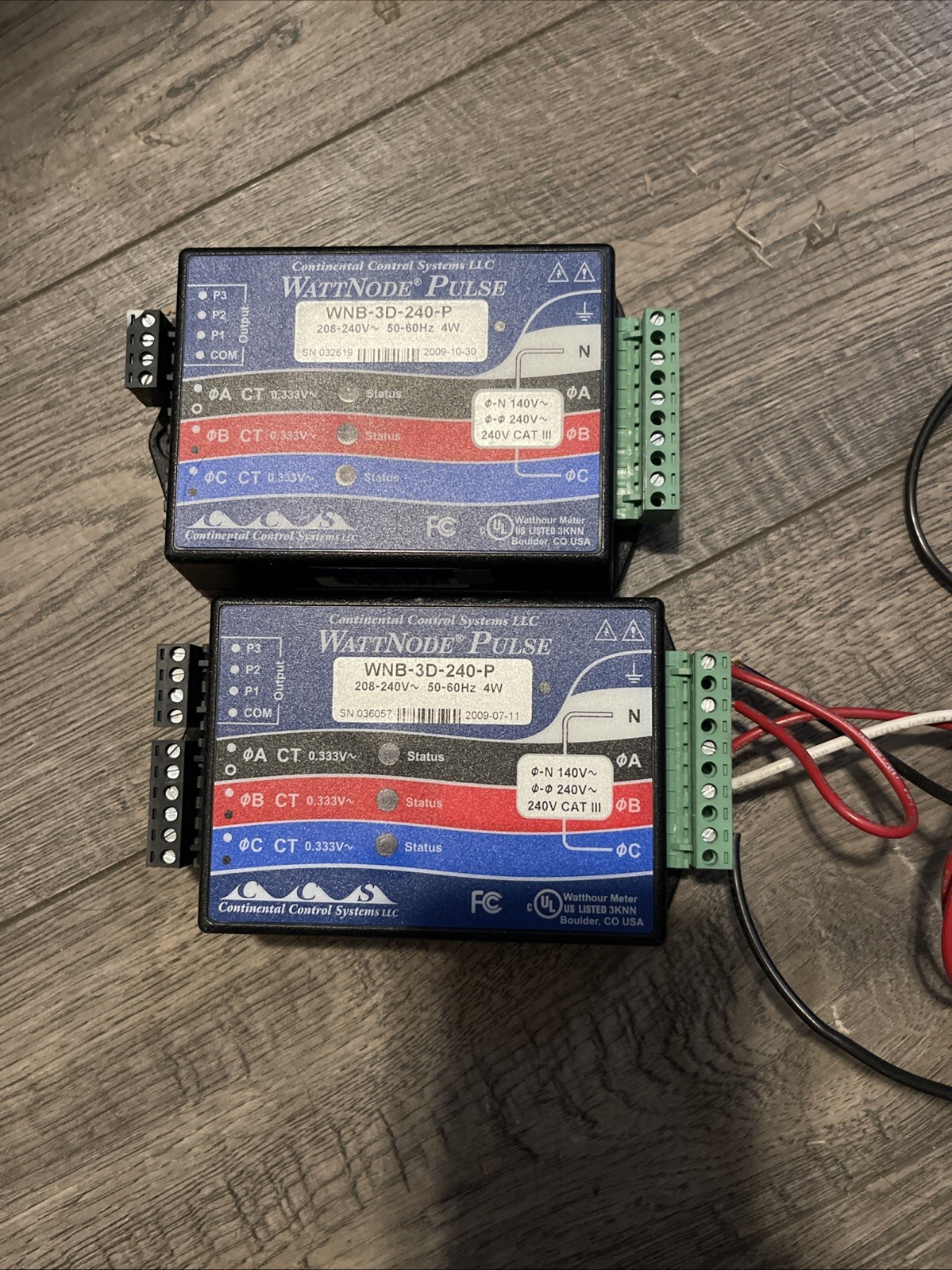2-CCS Products WNB-3D-240-P WattNode Pulse, 208-240 VAC, Standard