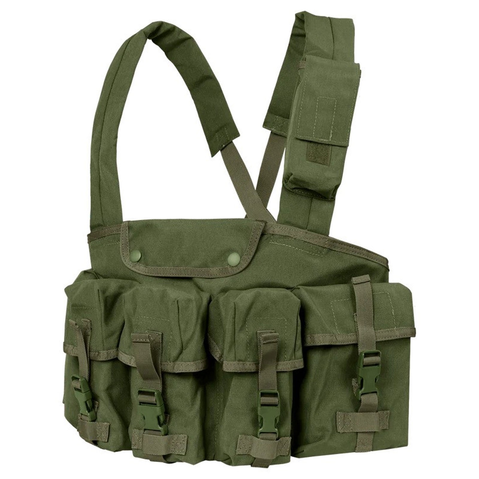 CONDOR OUTDOOR 7-Pocket Olive Drab Chest Rig (CR-001)