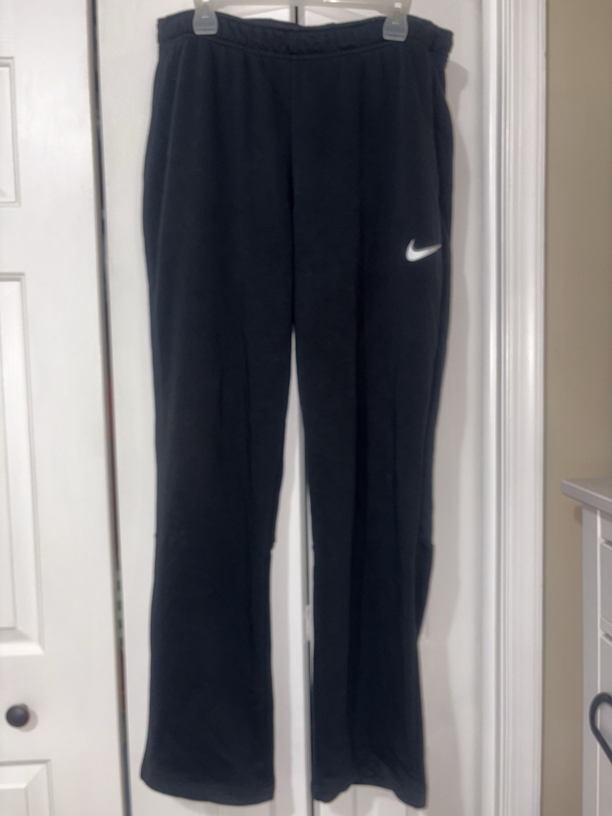 Nike Men's Sweatpants Dri-Fit with Fleece Lining Black XL
