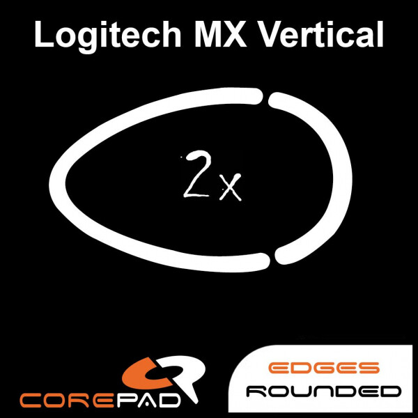 Corepad Skatez Logitech MX Vertical Replacement Mouse Feet Hyperglides Teflon