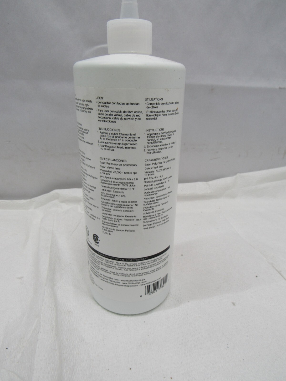 Gardner Bender All Season Poly-Gel Cable-Pulling Lubricant Non-Insulated 1QT