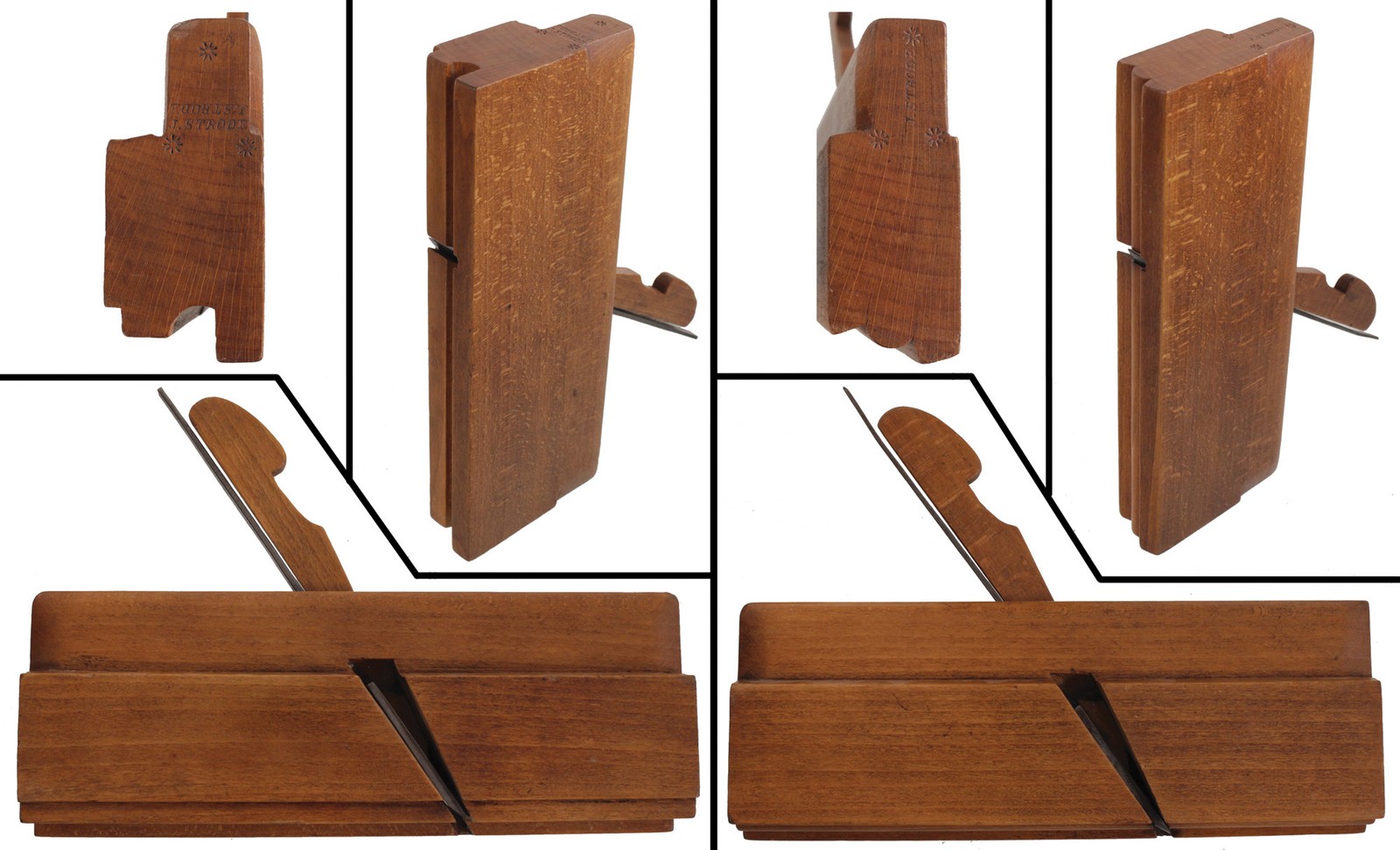 Pr. of Fenced Table Jt. Molding Planes for 1/2" Stock by J. Strode- mjdtoolparts
