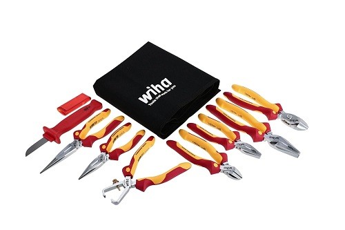 Wiha 32889 8 Piece Insulated Pliers And Cutters Set