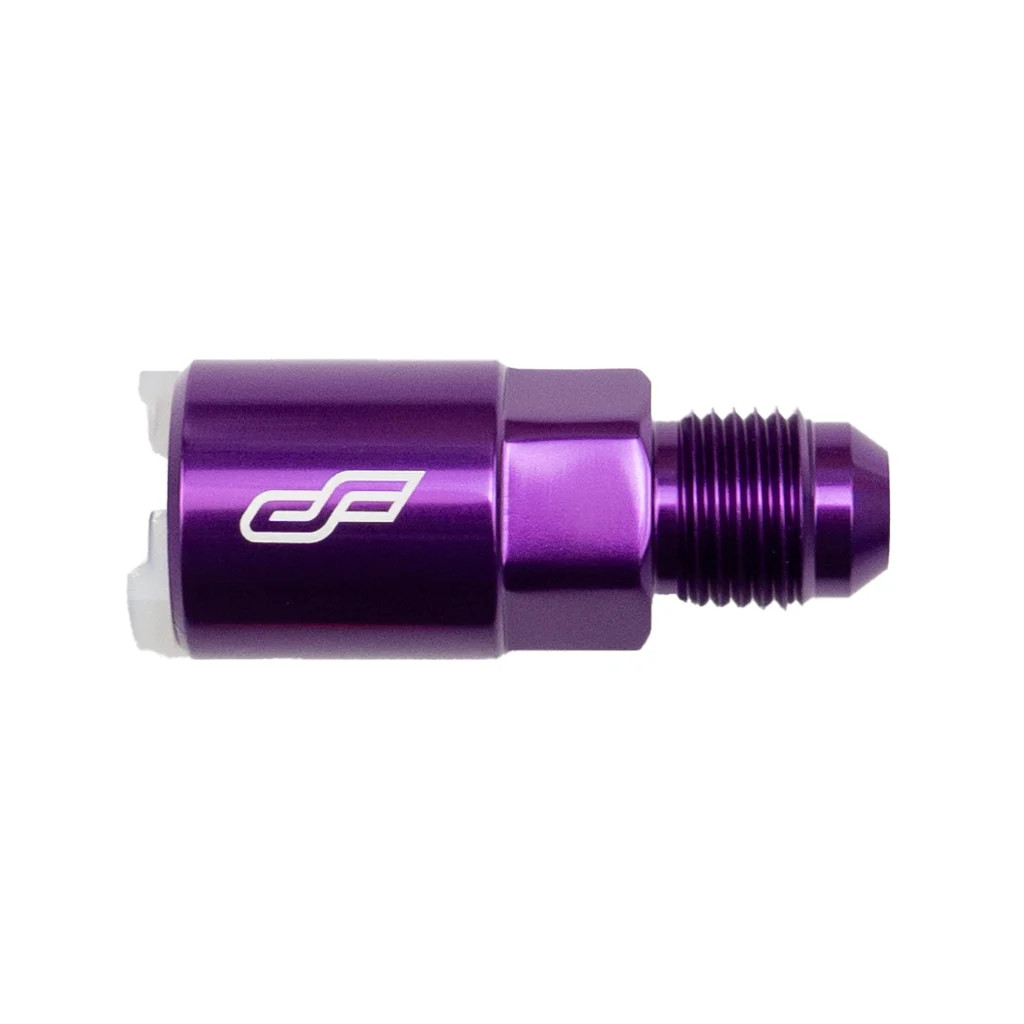 EFI Connector AN6 to 3/8" Quick Connect - Red