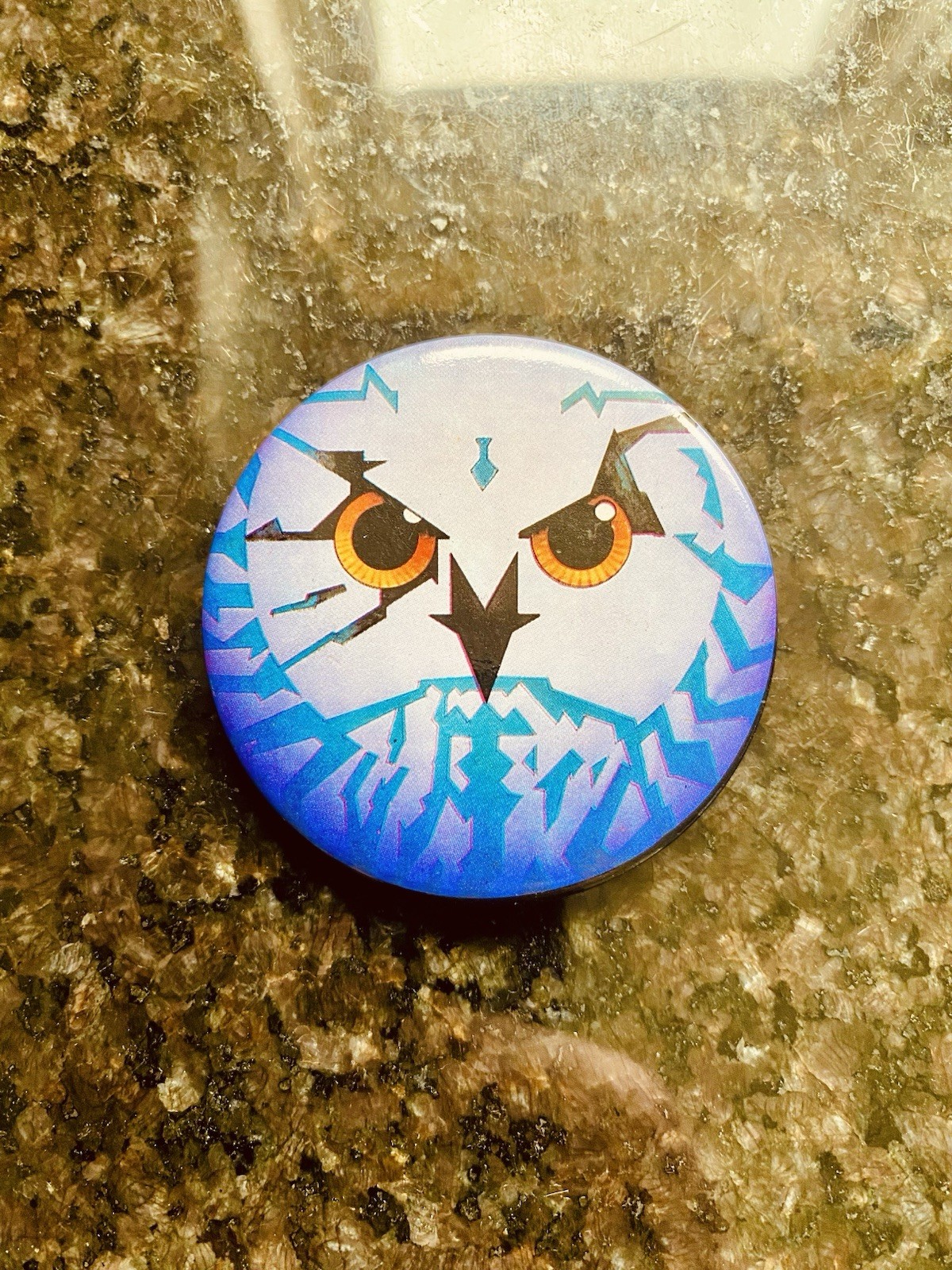 Psygnosis Owl Logo Lapel Pin RARE PlayStation Amiga VINTAGE USA MADE