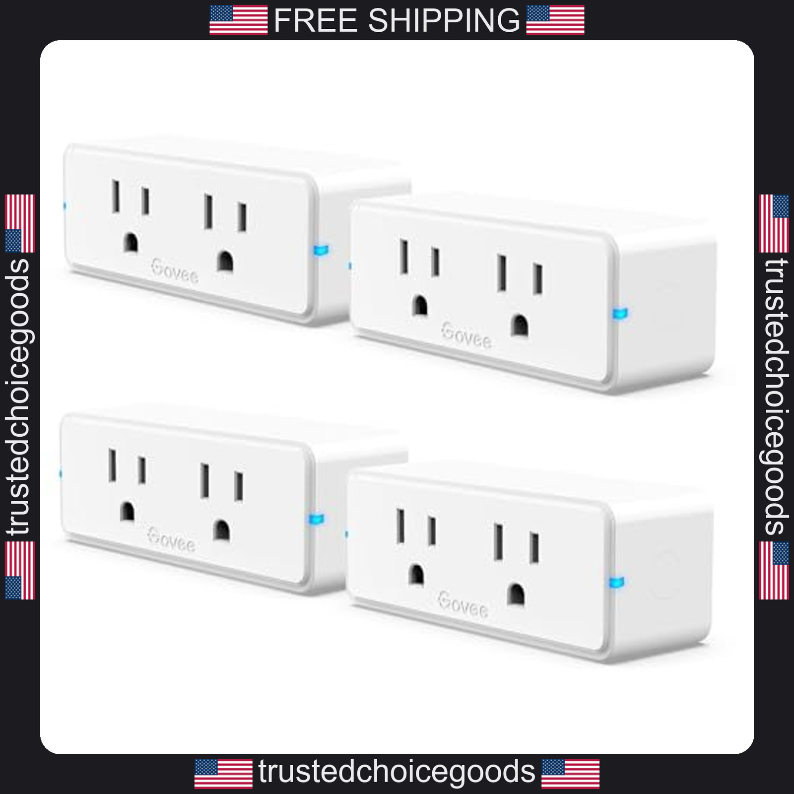 2 Pack WiFi Bluetooth Smart Plugs Compatible with Alexa Google