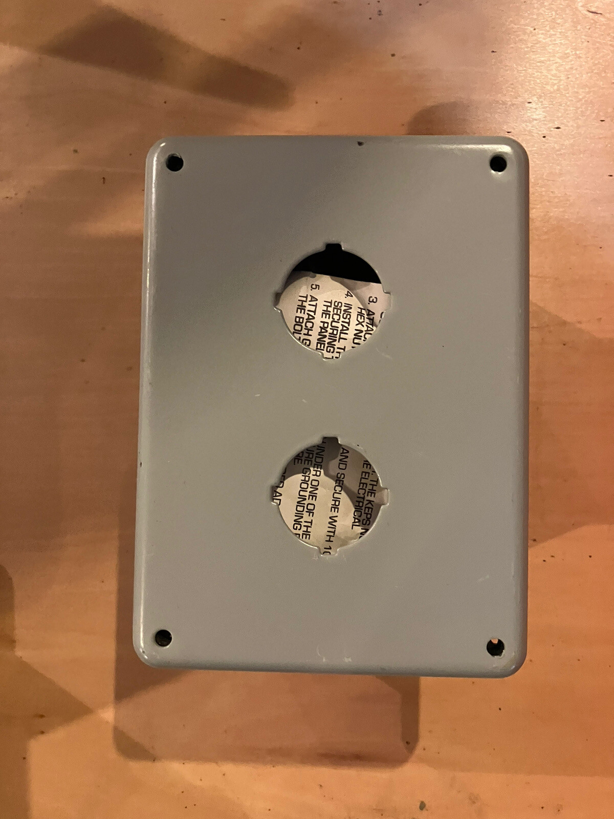 nVent HOFFMAN A643DSC DSC Box 5.75x4.00x2.75 Gray, 5.75x4.00x2.75, Steel
