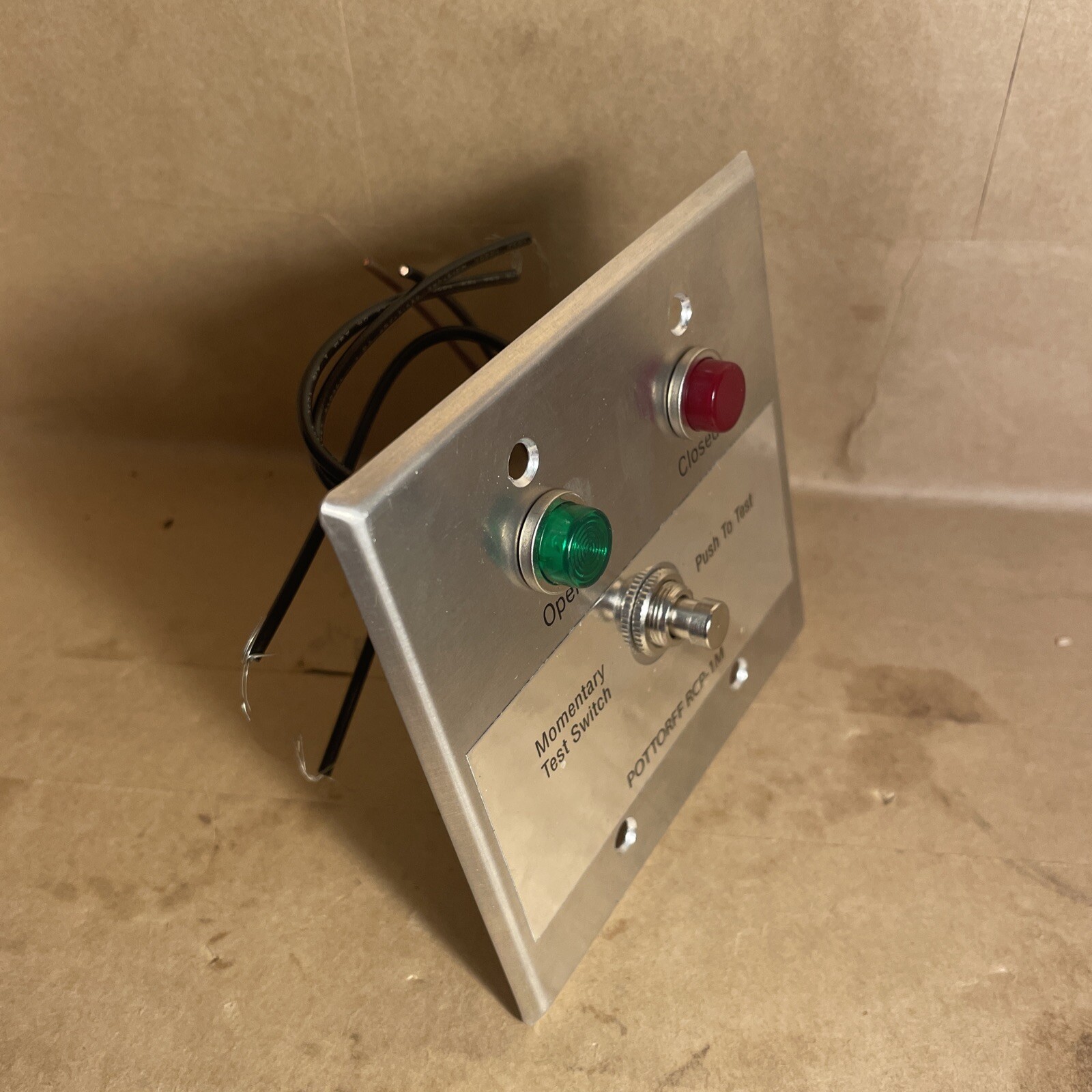 POTTORFF RCP-1 M Remote Fire Control Panel | Momentary (G-3-06)