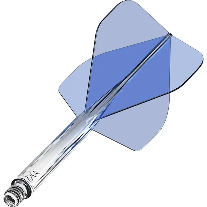 GRADIENT BLUE MEDIUM NO2 MISSION FORCE 90 1 PIECE MOLDED SHAFT & FLIGHT