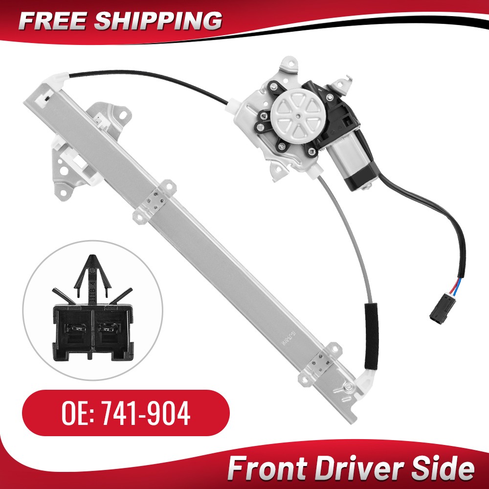 Power Window Regulator w/ Motor For 2000-2006 Nissan Sentra Front Driver Side