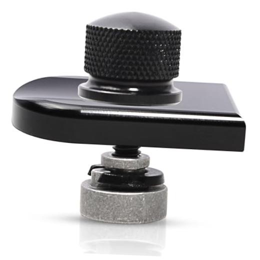 Quick-Release Fender Seat Hardware Kit for Harley BLACK BOLT/CAP/NUT/WASHER