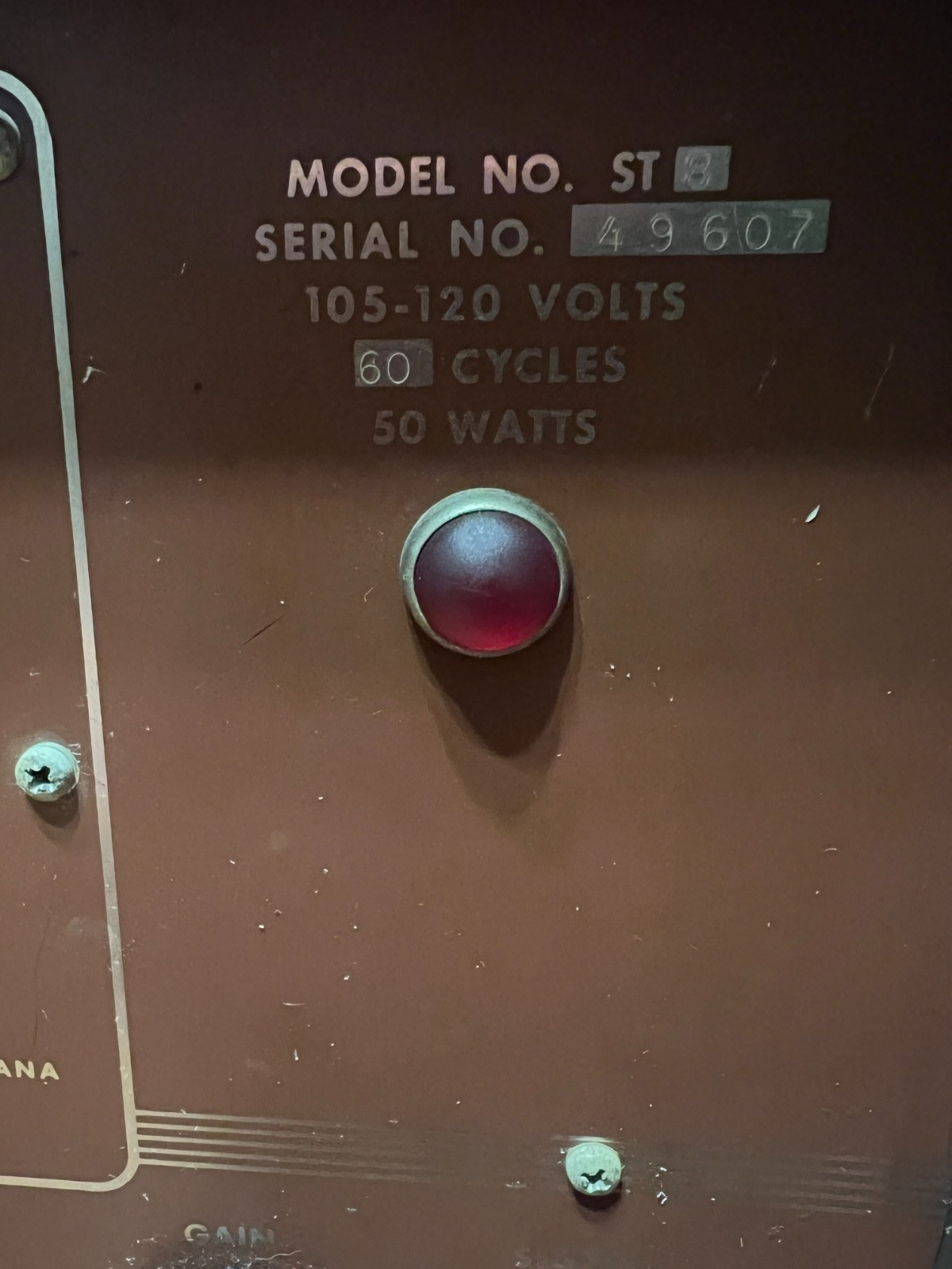 Conn Strobotuner model ST-8 instrument tuner