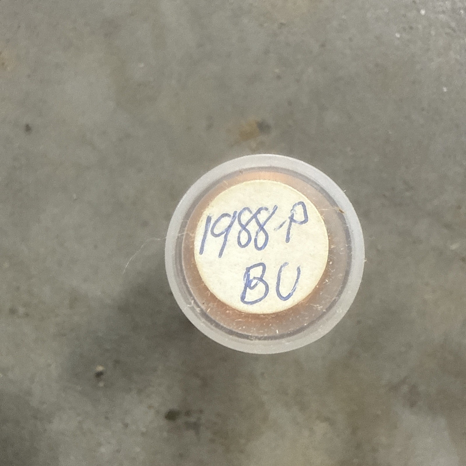 1988 (P) "BU"  LINCOLN MEMORIAL CENT PENNY ROLL  50 COINS