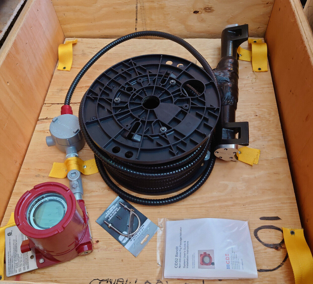 CDI CD52 BANDIT NON-INTRUSIVE PIG PASSAGE SIGNALLER + FLEX CABLE