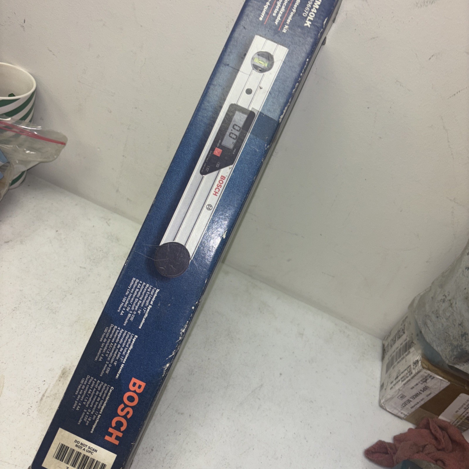 Bosch DWM40LK Digital MiterFinder Kit NEW IM BOX