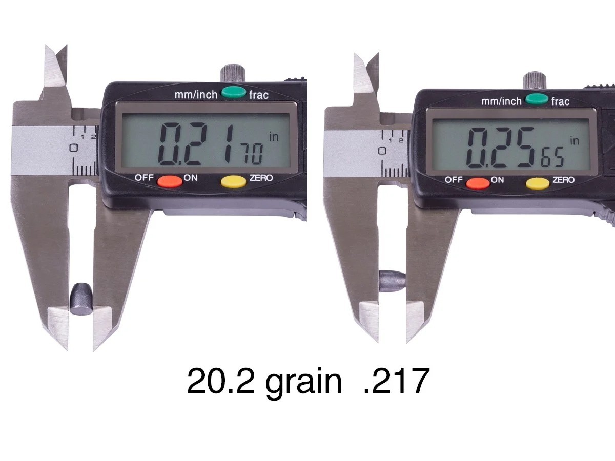 NSA Slug Sampler, .217 Cal, 160ct