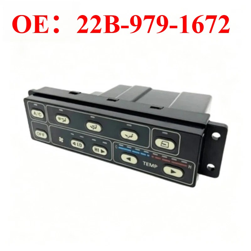 A/C CONTROL PANEL For KOMATSU PC78US 128US 138US 228US 22B-979-1672 .