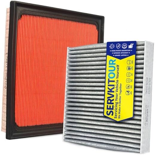Engine Cabin Air Filter Set for Camry (2018-2024) NOT HYBRID, for RAV4 (2019