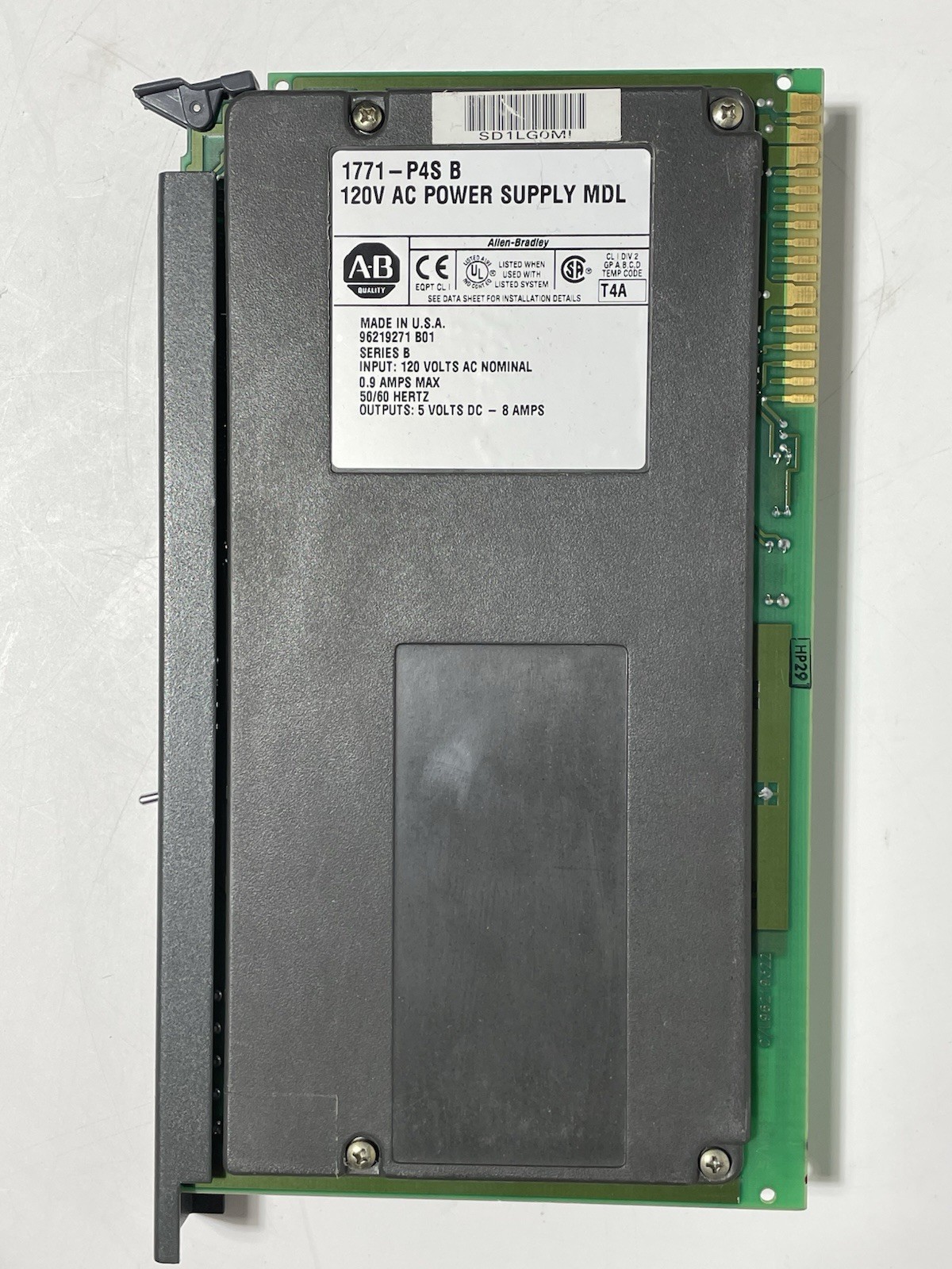 Allen Bradley 1771-P4S Ser.B Power Supply Module