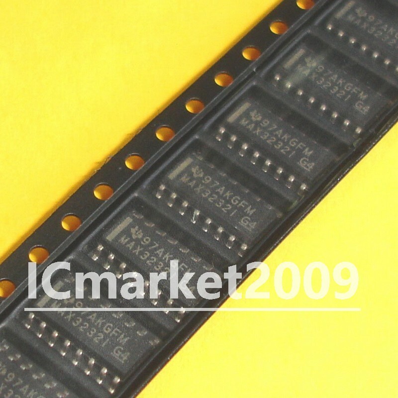 5 PCS MAX3232IDR SOP-16 MAX3232 MAX3232I SMD Multichannel RS-232 Line Driver