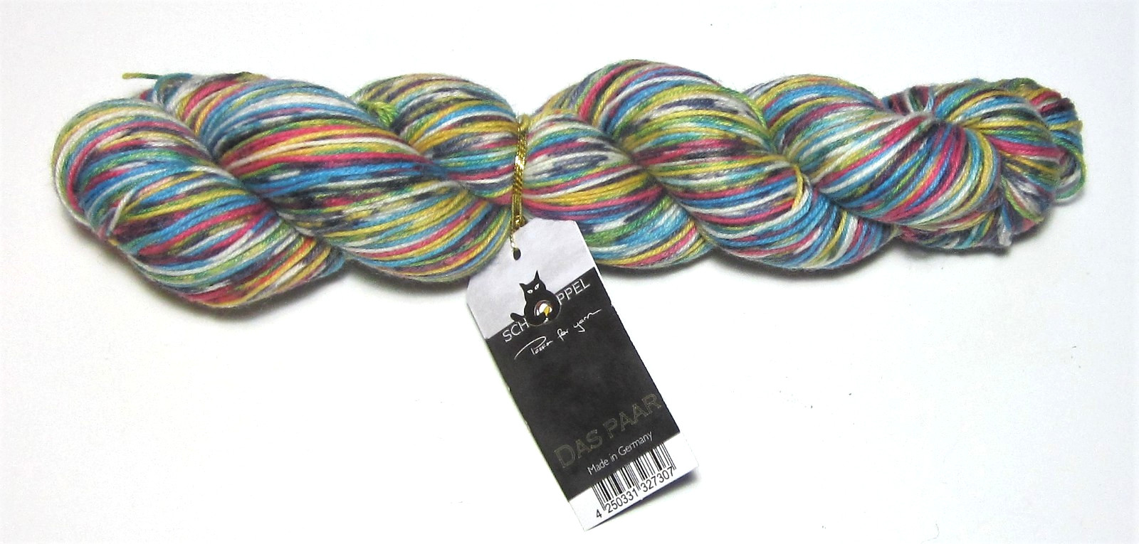 100 gm skein of Schoppel DAS PAAR SOCK knitting yarn Color #2321