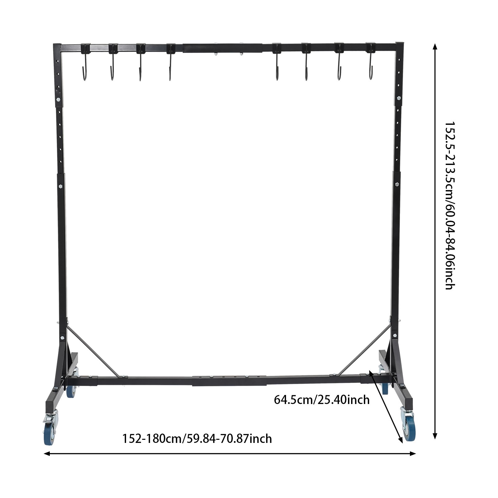 Painting Hanger Rack, Adjustable Painting Stand, Automotive Painting Stand
