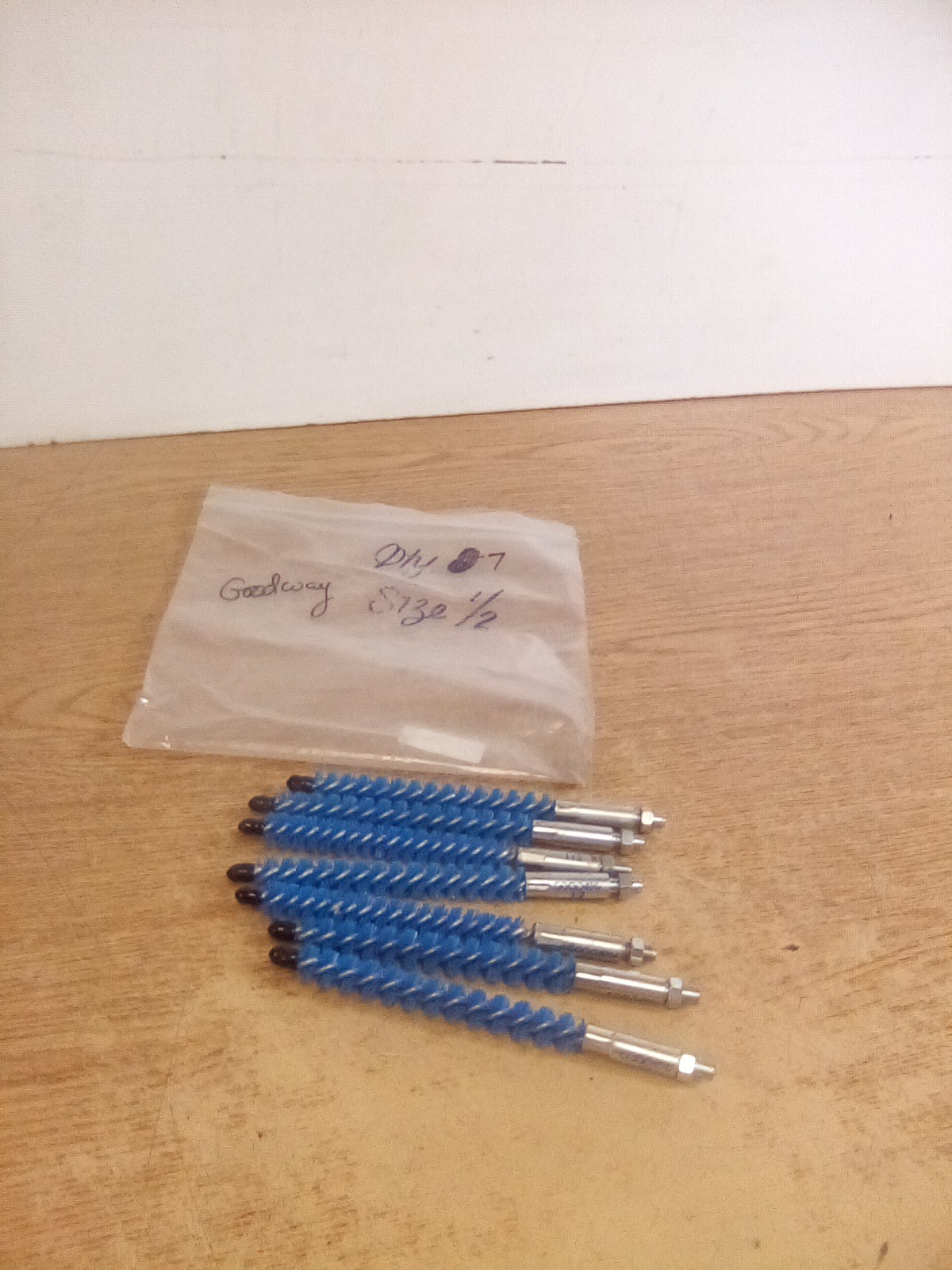 Lot Of 7 Goodway 1/2 Nylon Brush