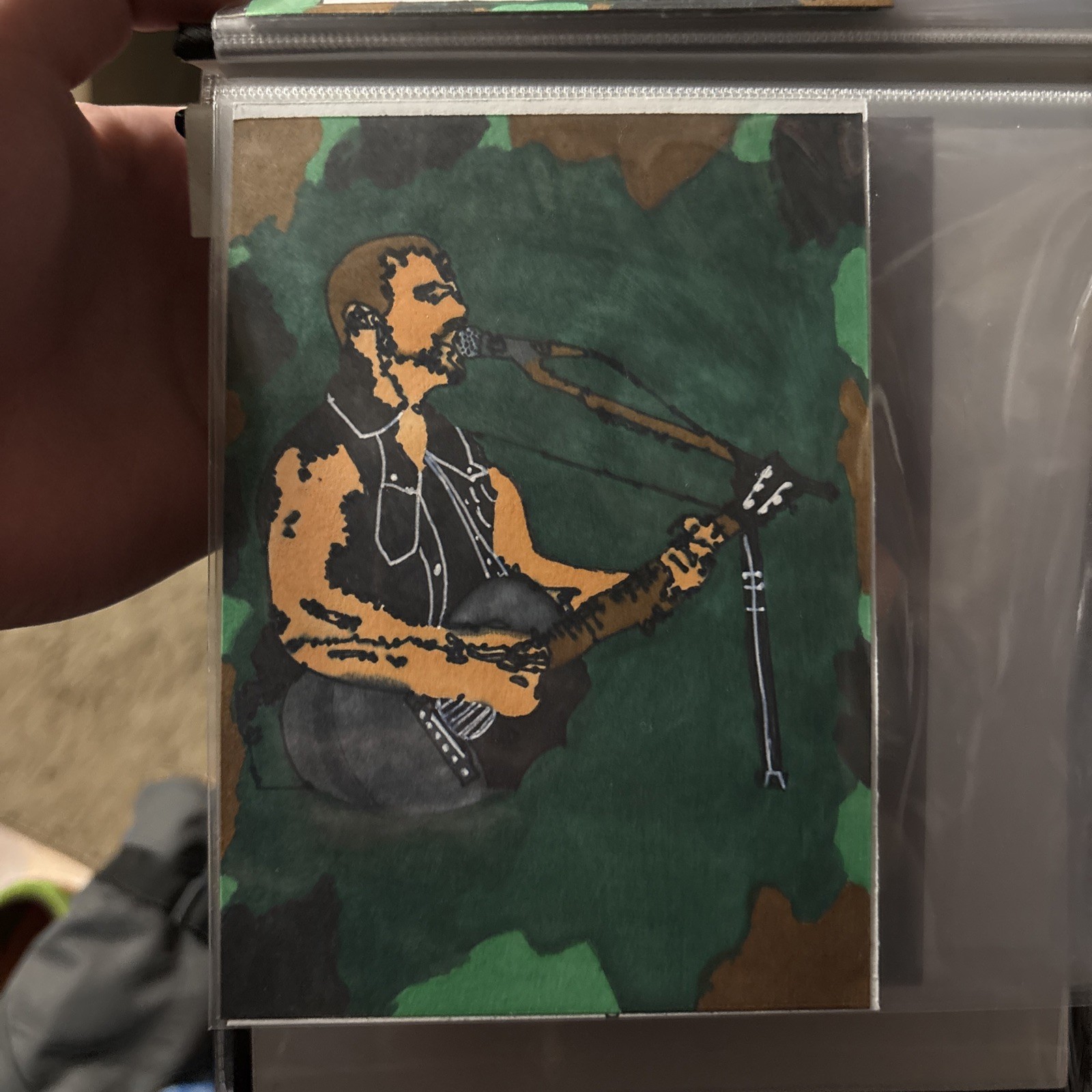 Hand Drawn Kip Moore Art