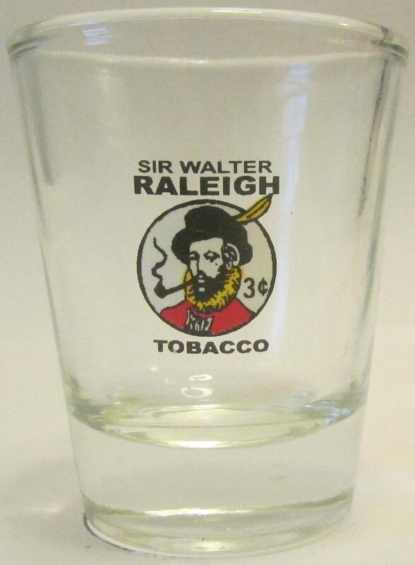Sir Walter Raleigh 1½ Shot Glass #2