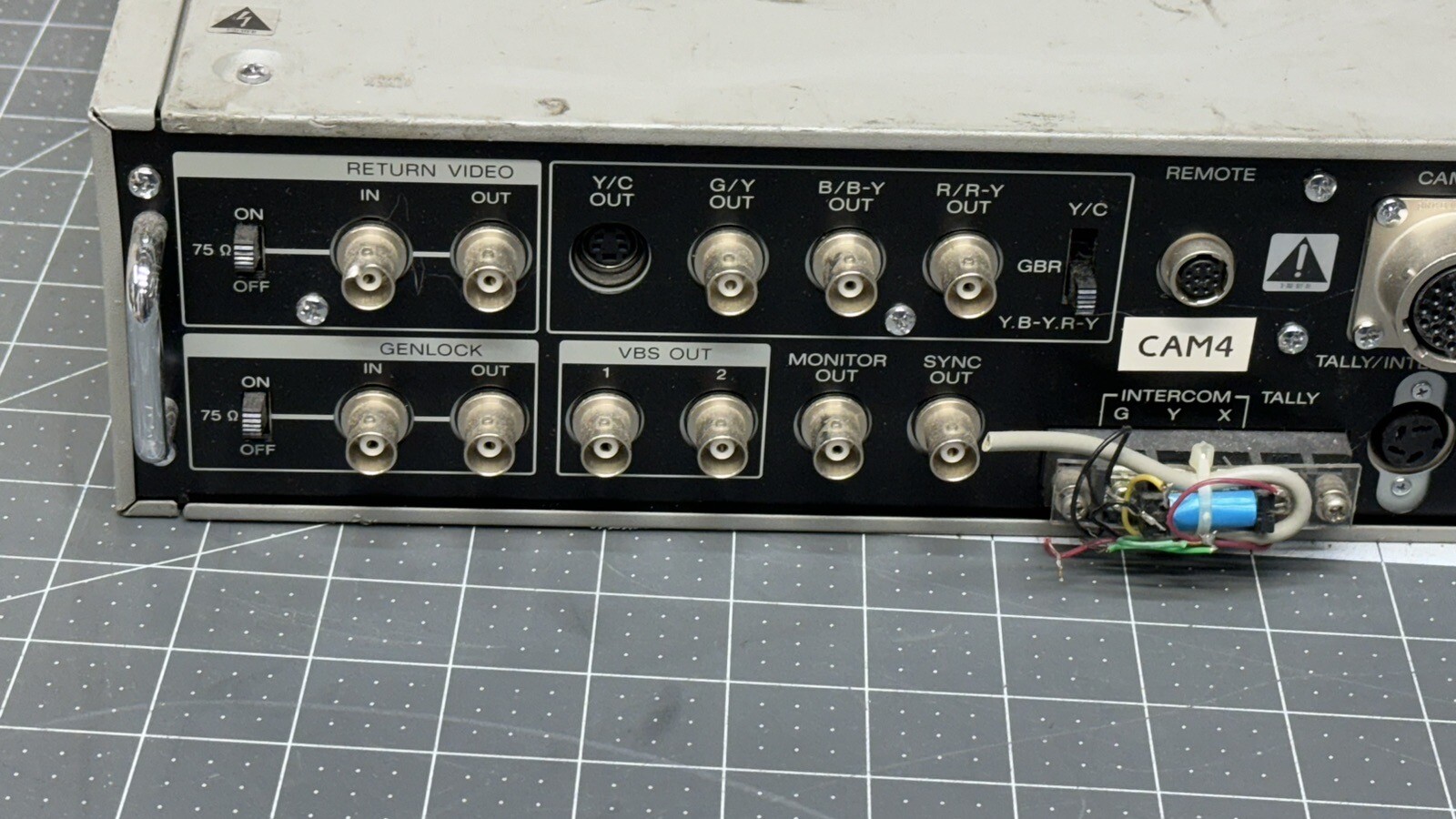 Sony Camera Control Unit CCU-M7 USED Vintage AC120V Working Pull See Pics 🔥🔥
