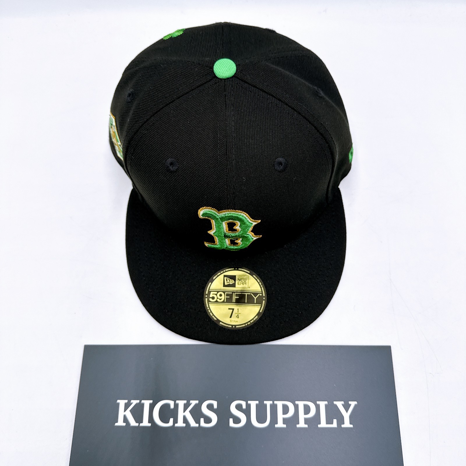 New Era 59FIFTY MLB St. Patrick's Day Boston Red Sox Black 14865042 Unisex