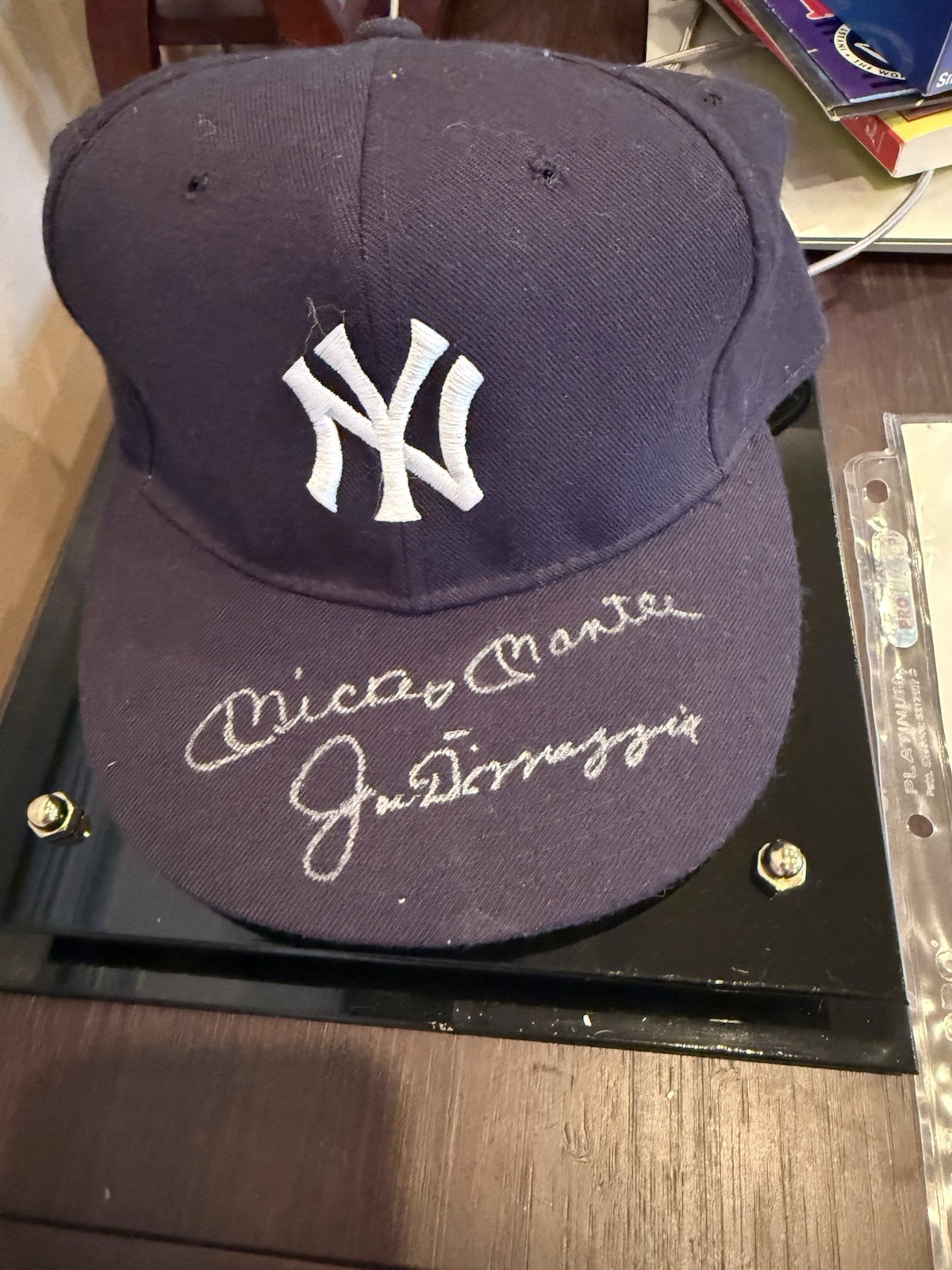 Mickey Mantle Joe DiMaggio