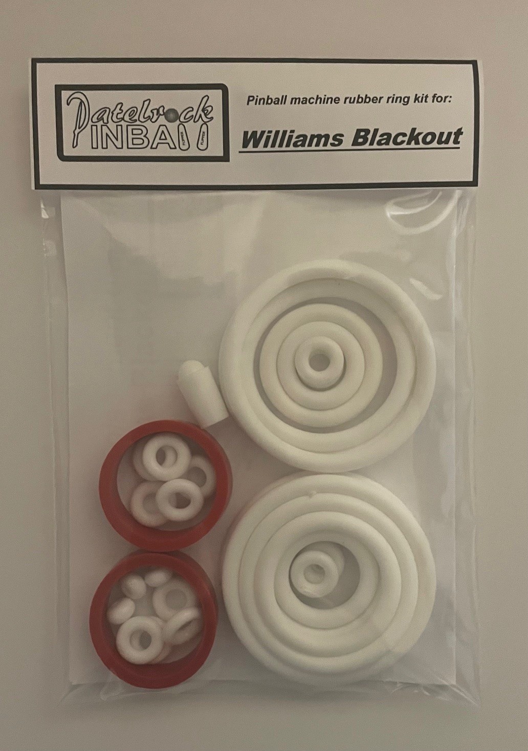Williams Blackout Pinball Machine Rubber Ring Kit **Customize Your Kit**