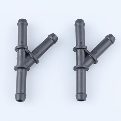 5/16" Barbed Y Piece Pipe Hose 5/16" - 2PCS Y Shape - Fit for Rubber Hose