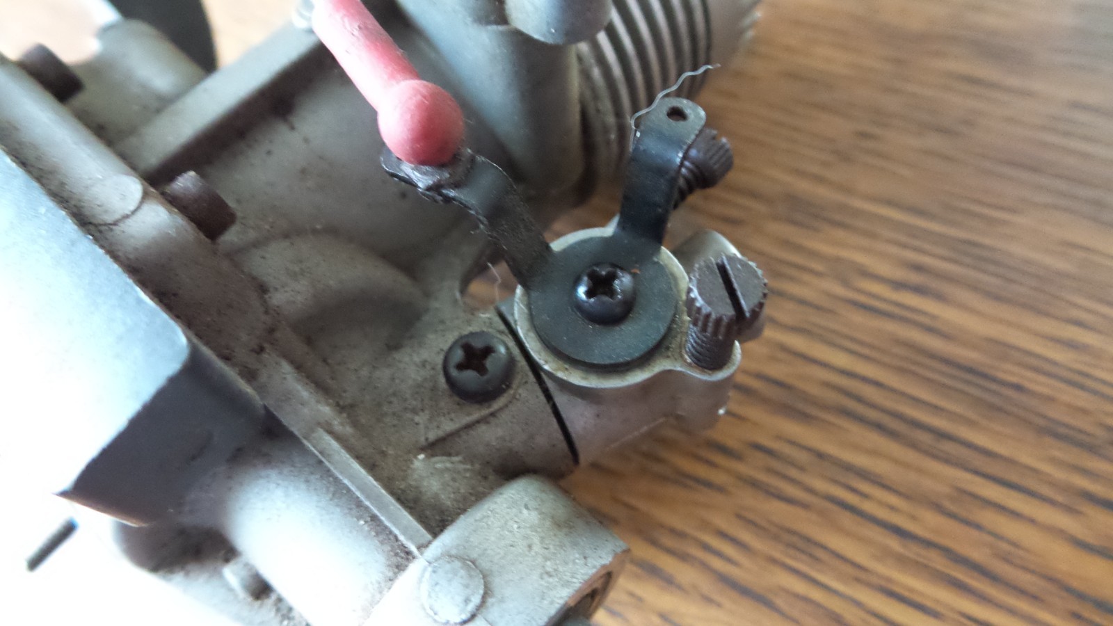 Enya Max OS 50 Model Airplane Engine with Muffler & Mounting Bracket