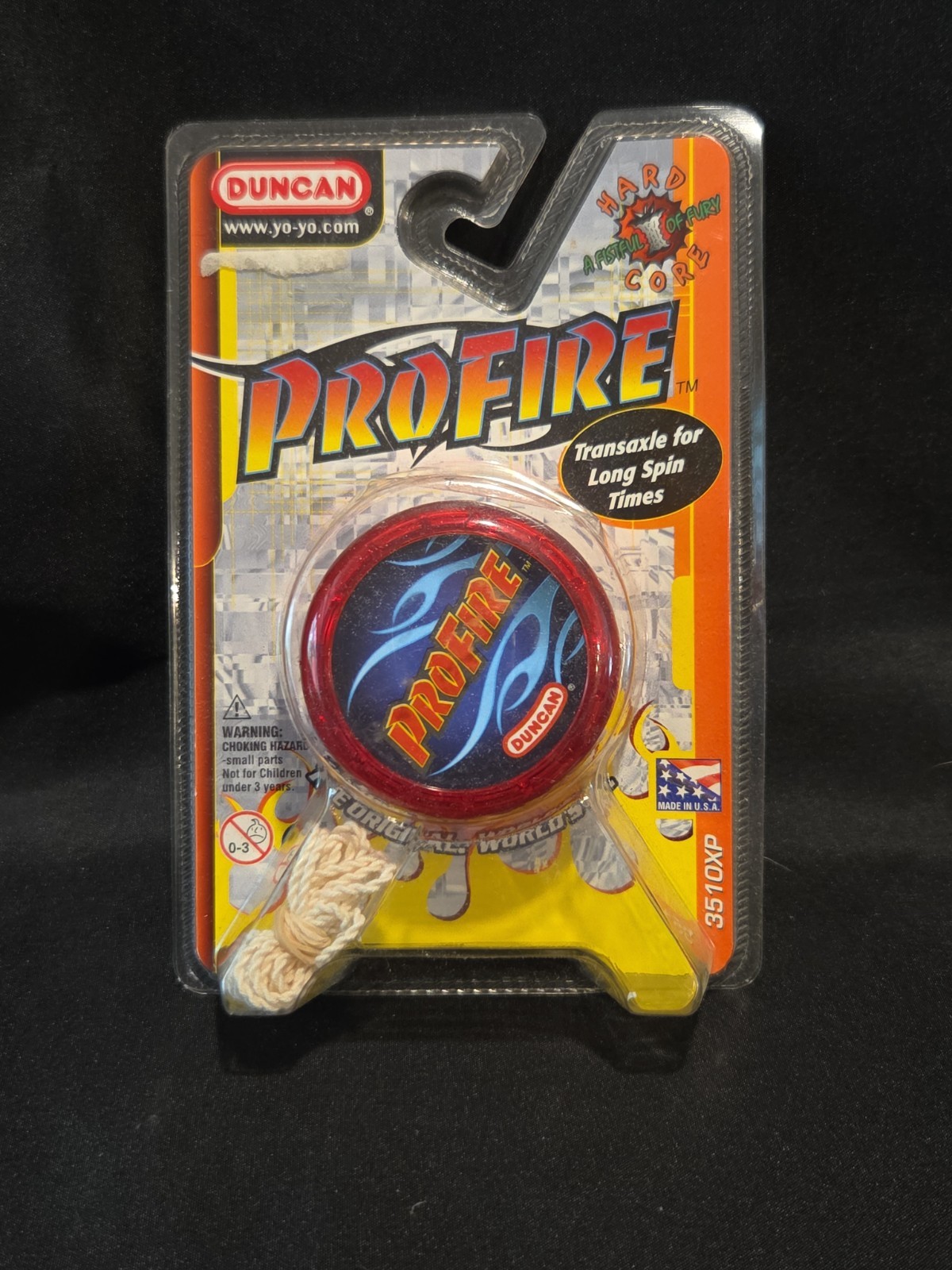 Vintage Duncan Yo-Yo Pro Fire Transaxle for longer spin time 3510XP Made In USA