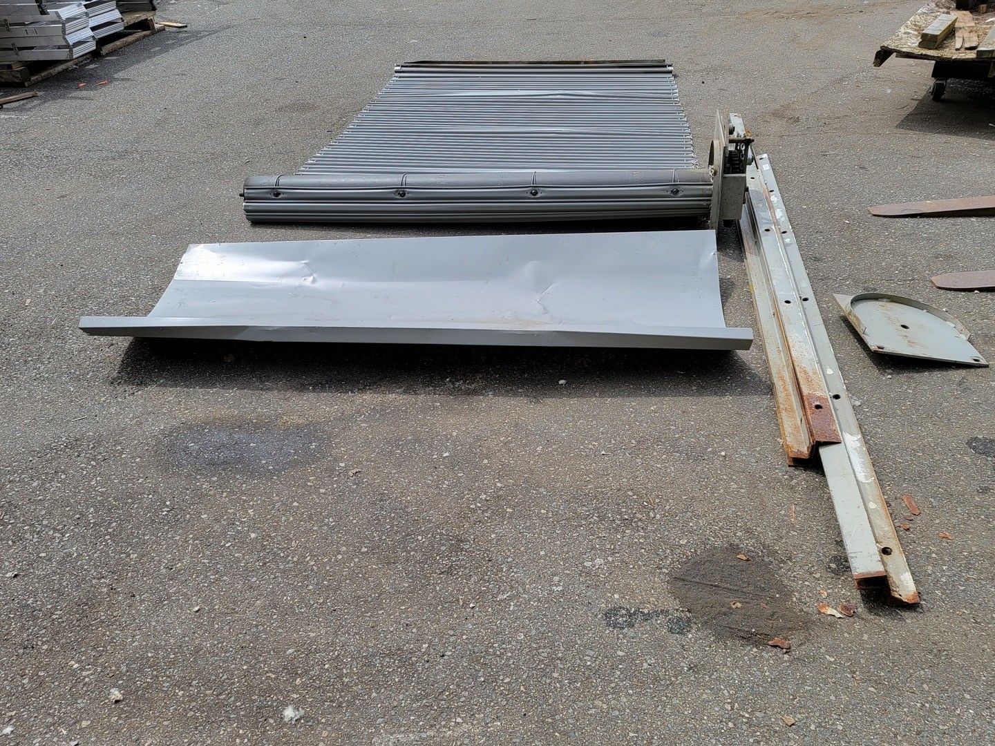10ft x 7.5ft Roll up Overhead Door – Workbenches