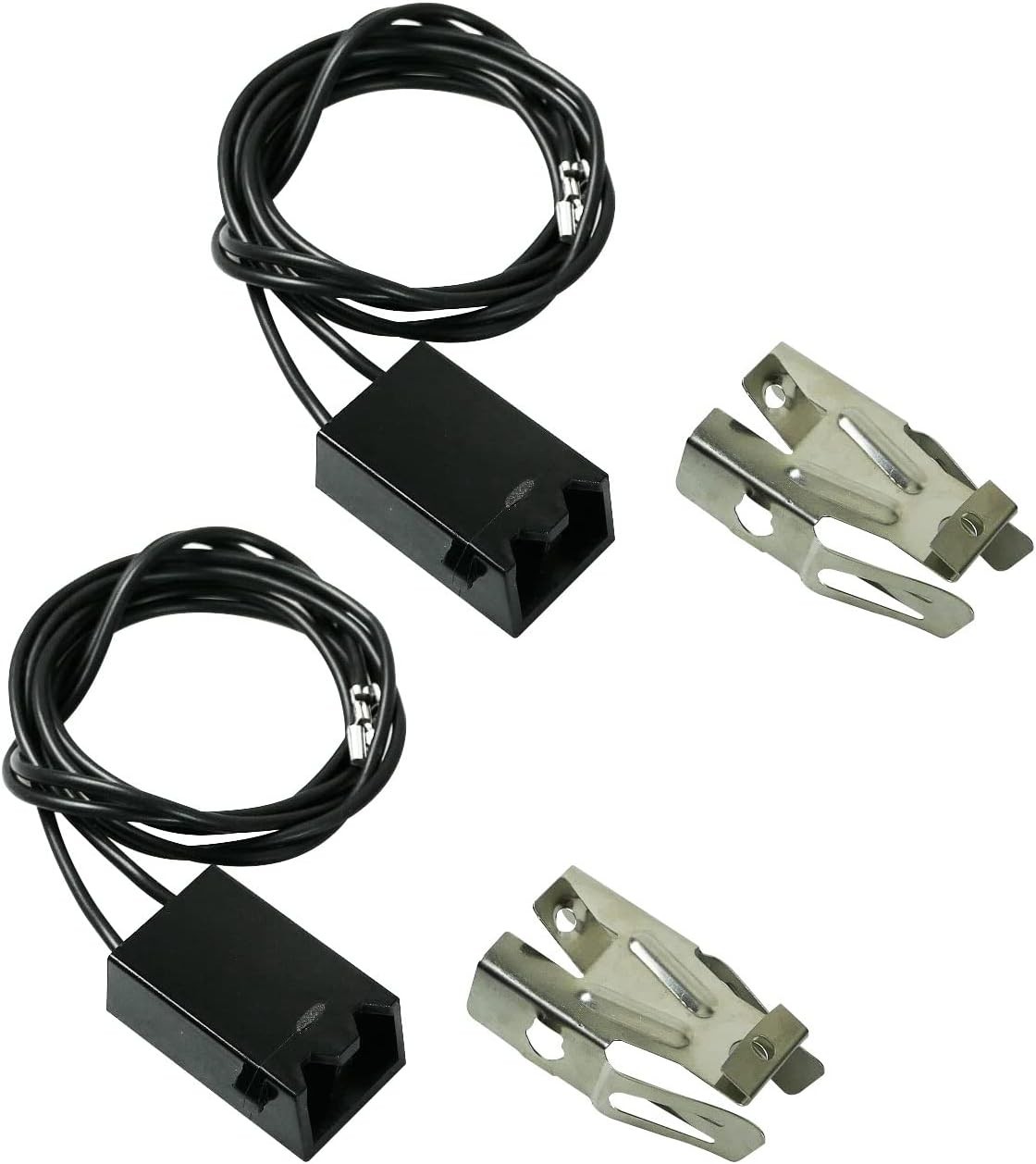 2PCS Receptáculo y Cableado Elemento para Estufas Eléctricas GE Hotpoint Kenmore